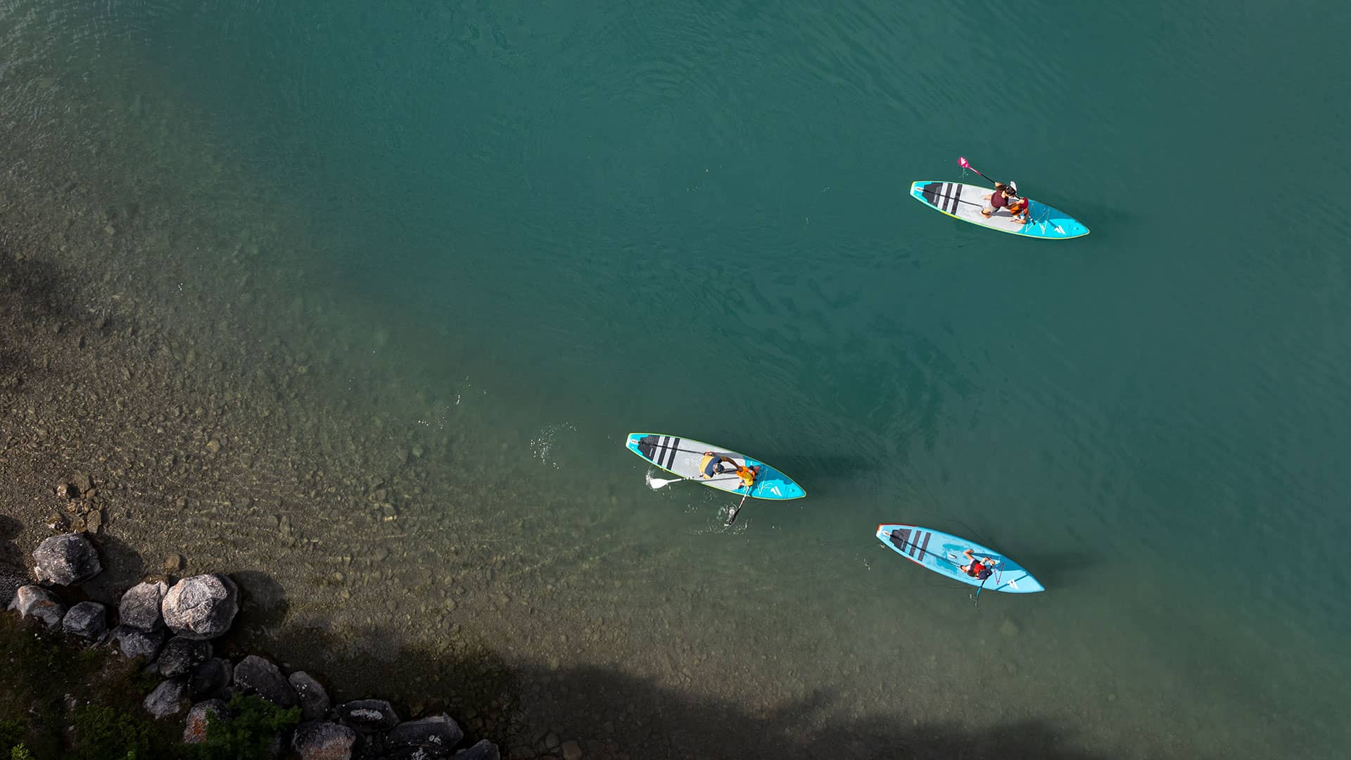 Stand-Up Paddling im Hochgebirge