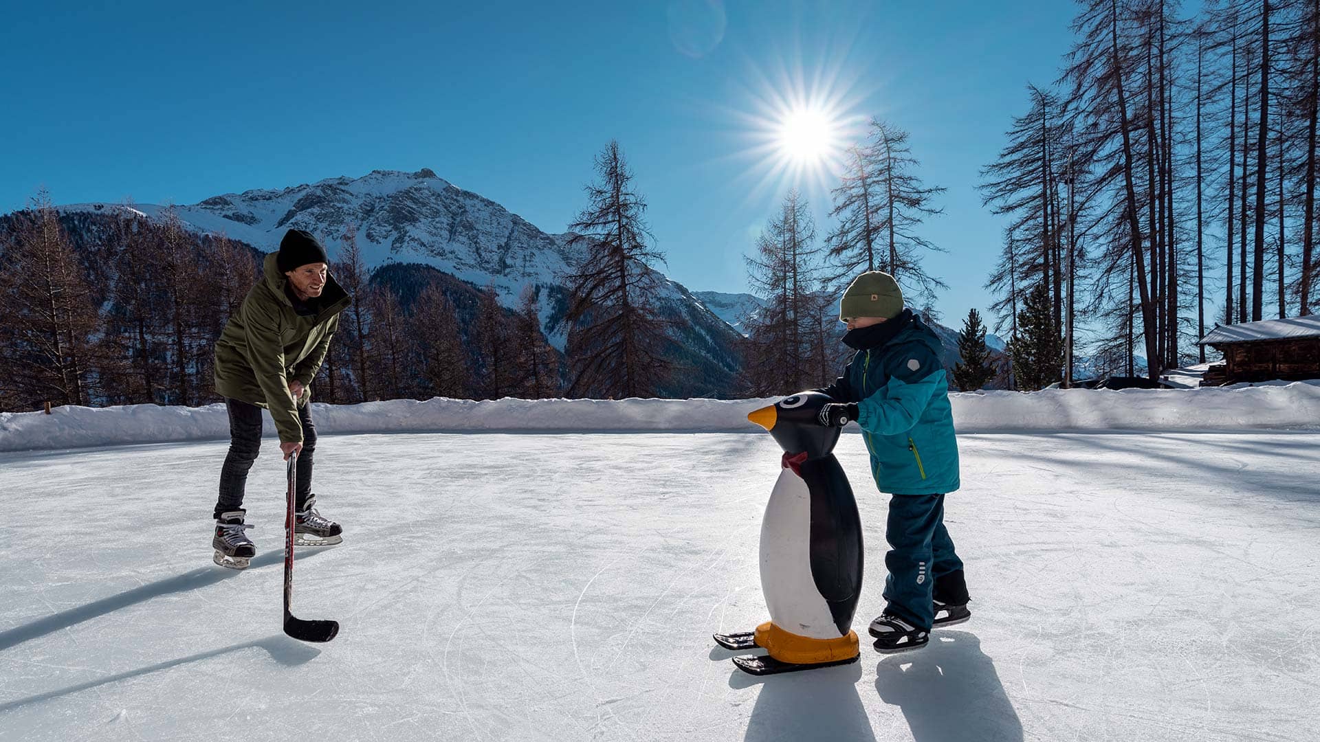 Eislaufen für Jung und Alt