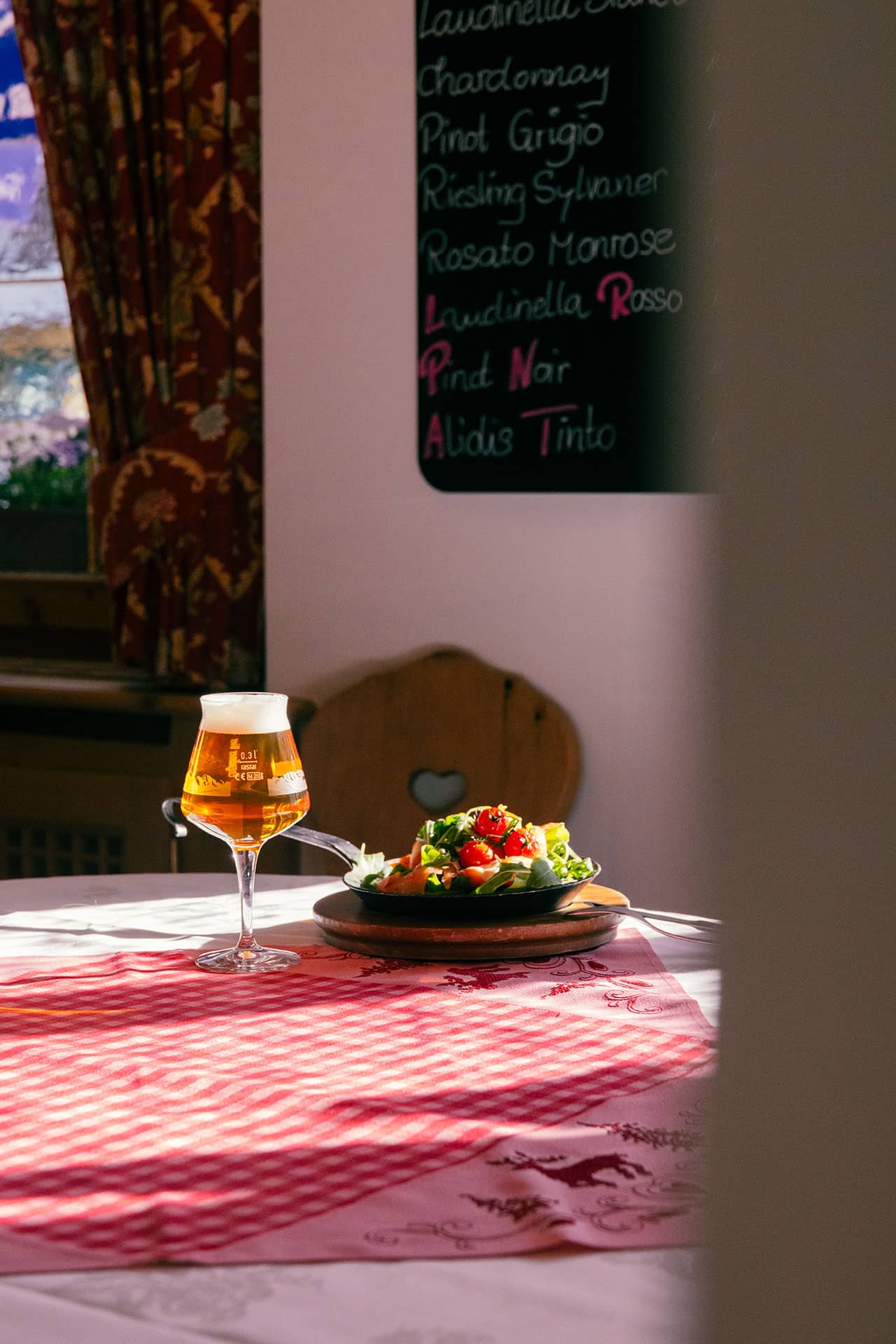 Swiss cuisine at Restaurant Corvatsch