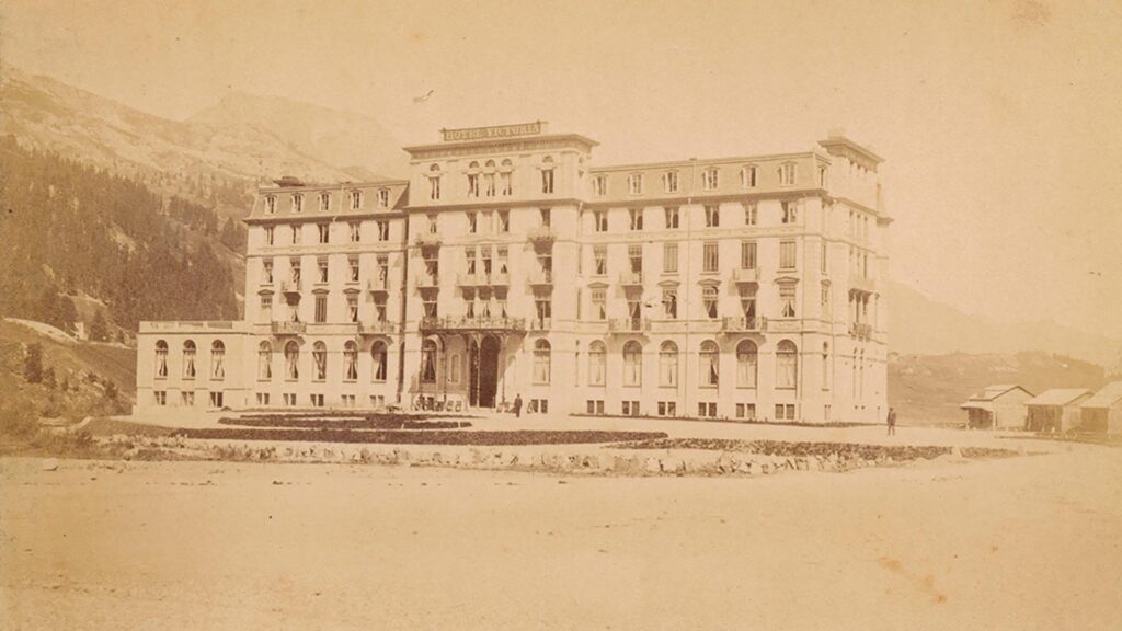 Hotel Reine Victoria ungefähr 1875